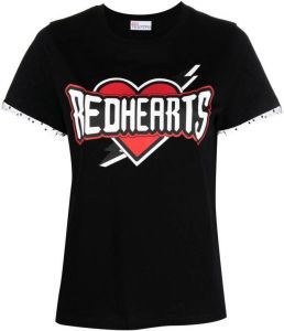 RED Valentino T-shirt met print Zwart