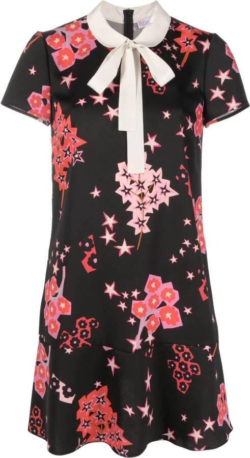 RED Valentino Jurk met strik Zwart
