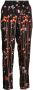RED Valentino Broek met sterrenprint Zwart - Thumbnail 1