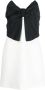 RED Valentino Strapless mini-jurk Wit - Thumbnail 1