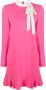 RED Valentino Jurk met gestrikte voorkant Roze - Thumbnail 1