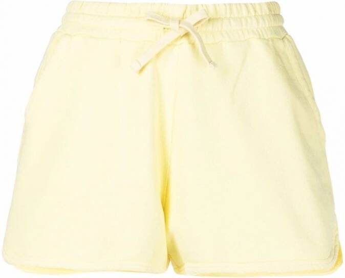 RED Valentino Trainingsshorts met trekkoord Geel