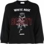 RED Valentino Trui met borduurwerk Zwart - Thumbnail 1