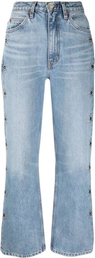 RE DONE 70s flared jeans Blauw