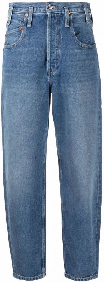 RE DONE 70s high waist jeans Blauw