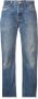 RE DONE boyfriend jeans met faded effect Blauw - Thumbnail 1