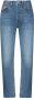 RE DONE Cropped jeans met hoge taille Blauw - Thumbnail 1