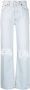 RE DONE Jeans met wijde pijpen Blauw - Thumbnail 1