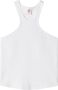 RE DONE Katoenen tanktop Wit - Thumbnail 1