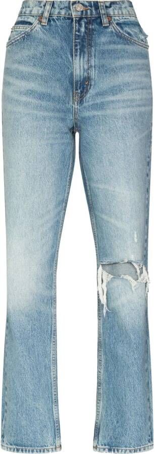 RE DONE Straight jeans Blauw