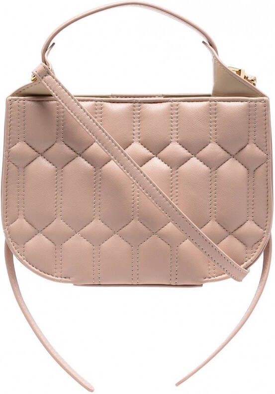 REE PROJECTS Helene gewatteerde tas Roze