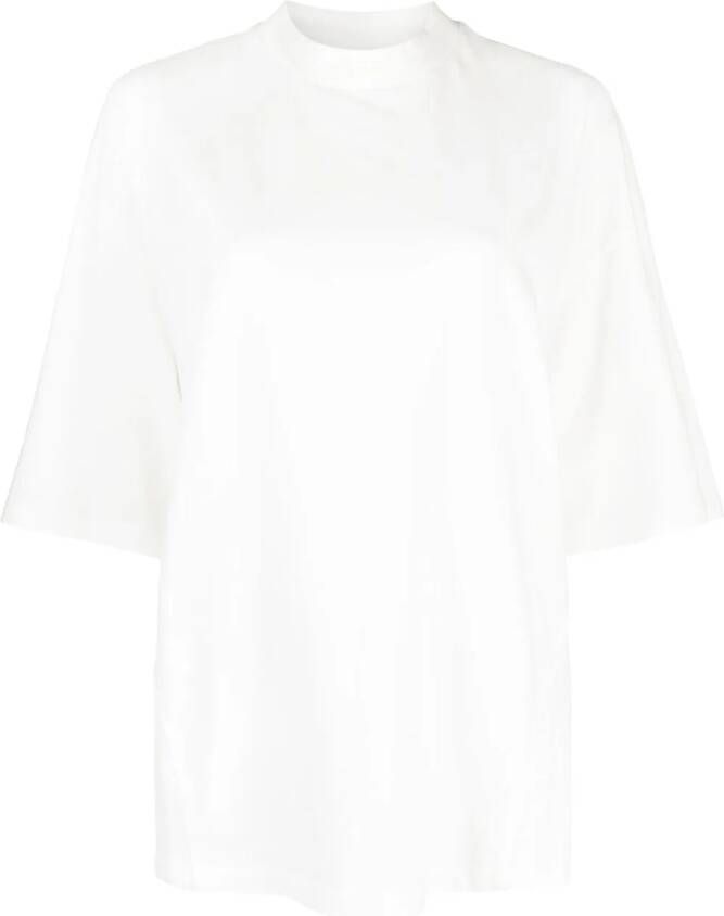 Reebok T-shirt met ronde hals Wit