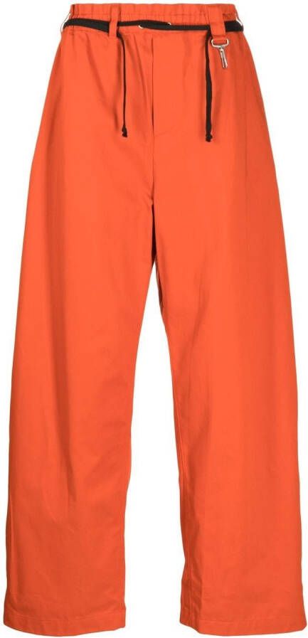 Reese Cooper Broek met wijde pijpen Oranje