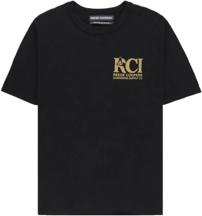 Reese Cooper Katoenen T-shirt Zwart