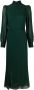 Reformation Midi-jurk met hoge hals Groen - Thumbnail 1