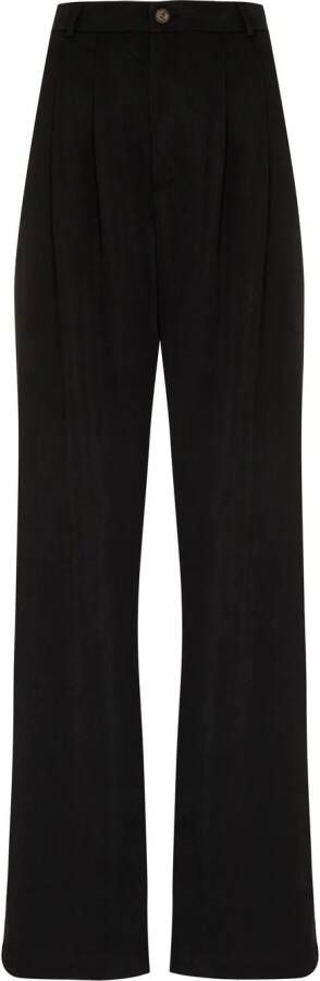 Reformation High waist broek Zwart