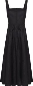Reformation Mouwloze jurk Zwart