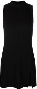 Reformation Mouwloze mini-jurk Zwart