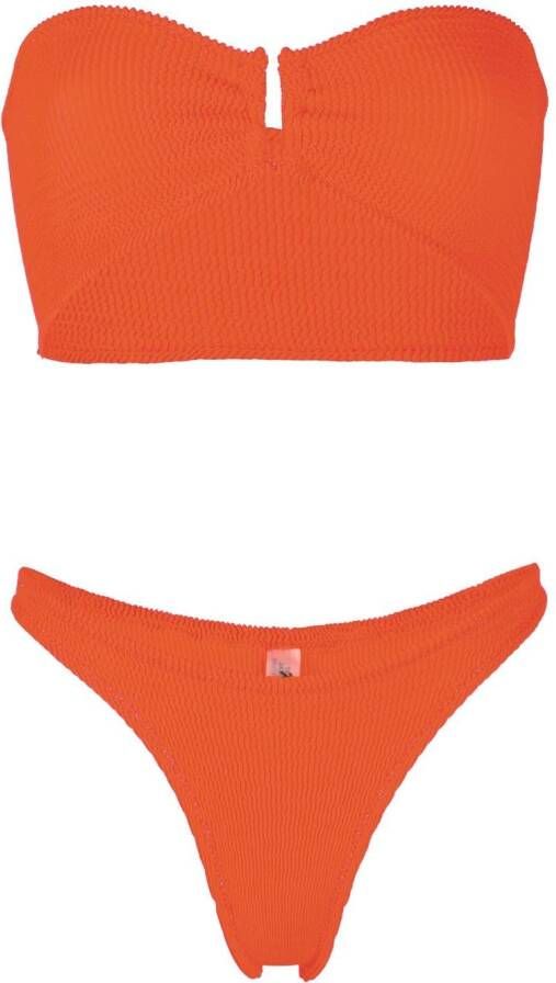 Reina Olga Bandeau bikini Oranje