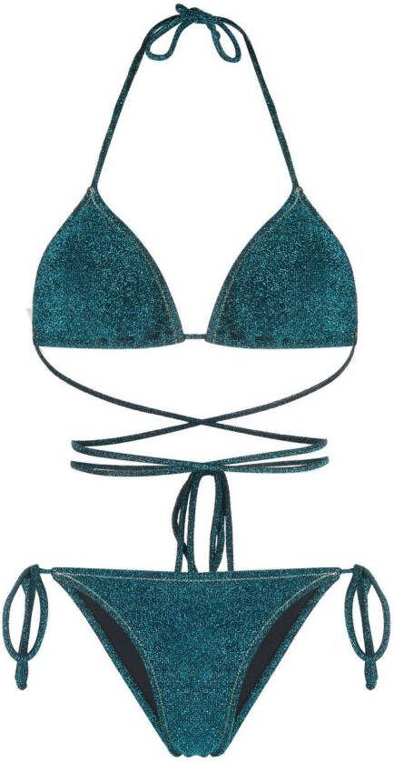 Reina Olga Triangel bikini Blauw
