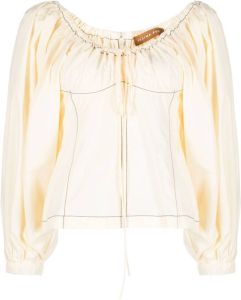 Rejina Pyo Blouse van biologisch katoen Wit