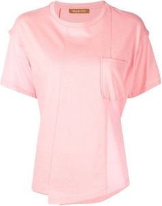 Rejina Pyo T-shirt met opgestikte zak Roze