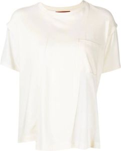 Rejina Pyo T-shirt met opgestikte zak Wit