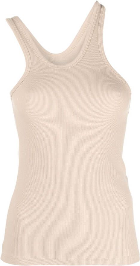 REMAIN Asymmetrische tanktop Bruin