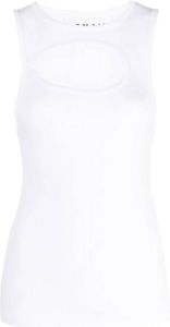 REMAIN cut-out cotton tank top Wit