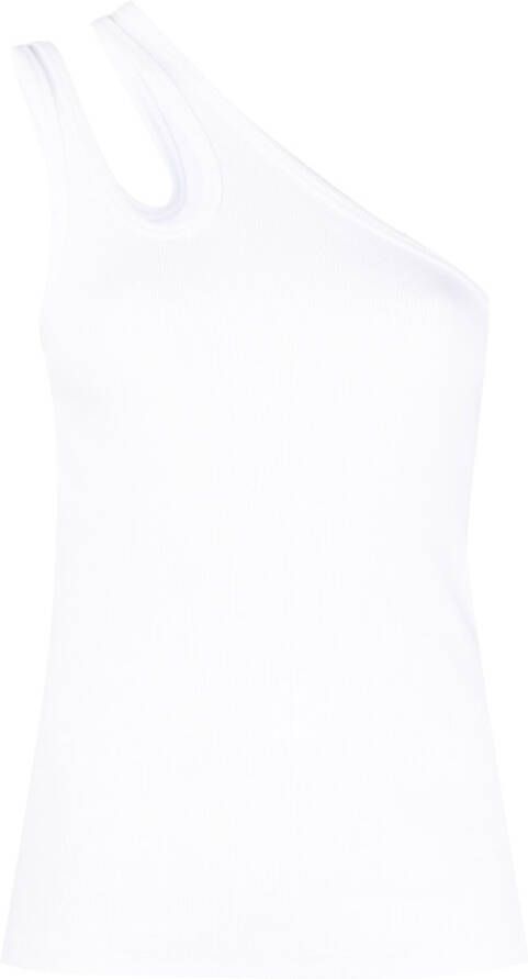 REMAIN Asymmetrisch T-shirt Wit
