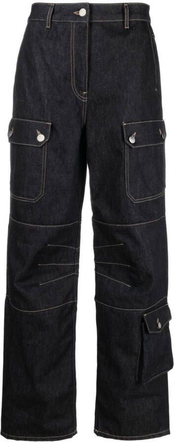 REMAIN Cargo broek Zwart