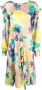 REMAIN Maxi-jurk met bloemenprint Geel - Thumbnail 1