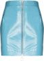 REMAIN Leren mini-rok Blauw - Thumbnail 1