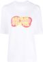 REMAIN T-shirt met logoprint Wit - Thumbnail 1