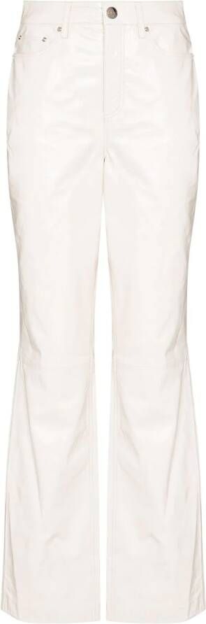 REMAIN Straight broek Wit