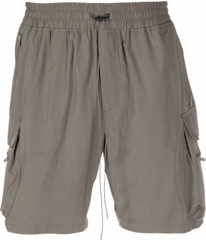 Represent Shorts met cargozak Groen