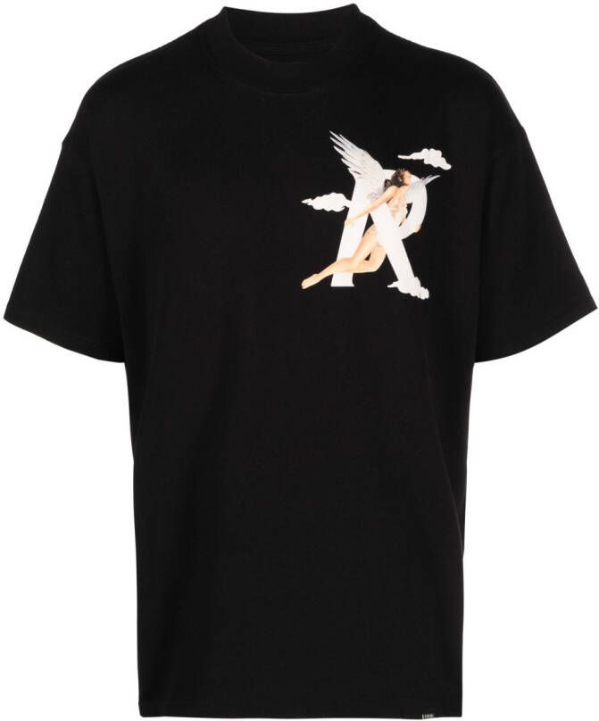 Represent Katoenen T-shirt Zwart