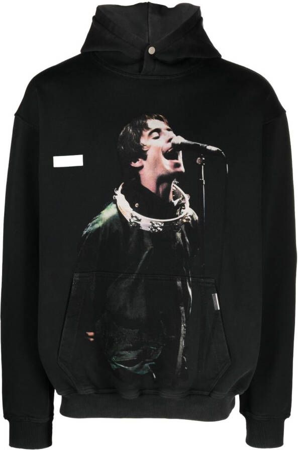 Represent Katoenen hoodie Zwart