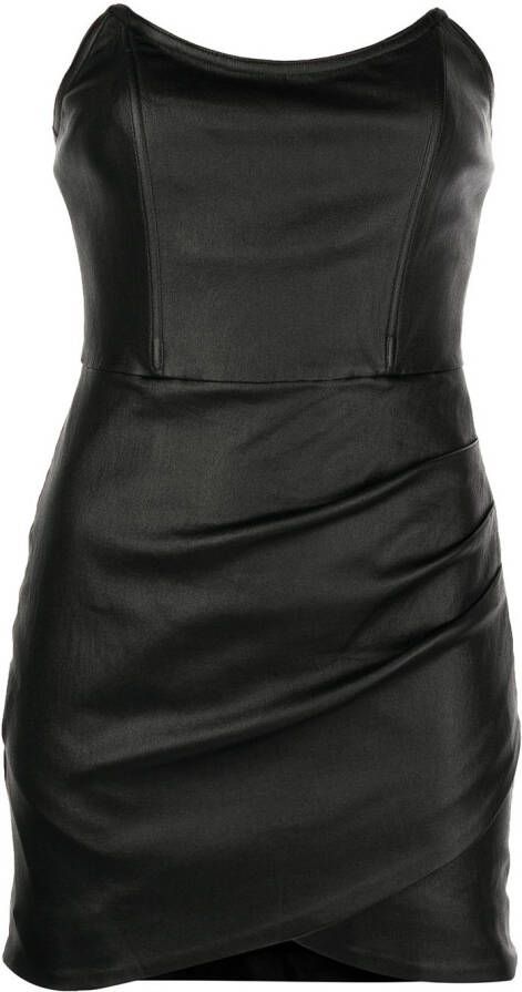 Retrofete James mini-jurk Zwart