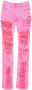 Retrofete Straight jeans Roze - Thumbnail 1