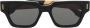 Retrosuperfuture Francis zonnebril met vierkant montuur Zwart - Thumbnail 1