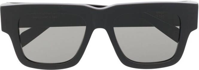 Retrosuperfuture Mega zonnebril met vierkant montuur Zwart