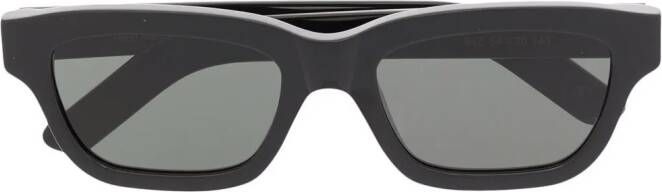Retrosuperfuture Milano zonnebril met vierkant montuur Zwart