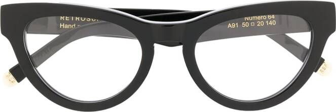 Retrosuperfuture Numero 64 bril Zwart