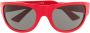 Retrosuperfuture Zonnebril met oversized montuur Rood - Thumbnail 1