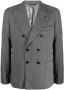 Reveres 1949 Geruite blazer Grijs - Thumbnail 1