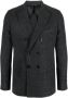 Reveres 1949 Geruite blazer Grijs - Thumbnail 1