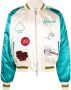 RHUDE Bomberjack met geborduurde patch Beige - Thumbnail 1