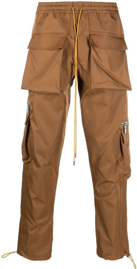 RHUDE Cargo broek Bruin