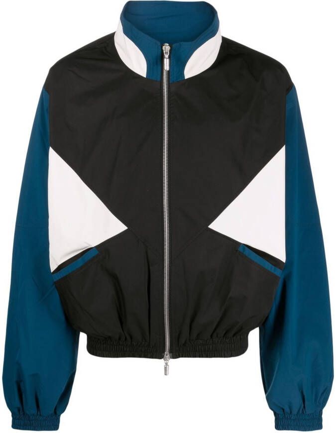 RHUDE Sportjack met colourblocking Zwart